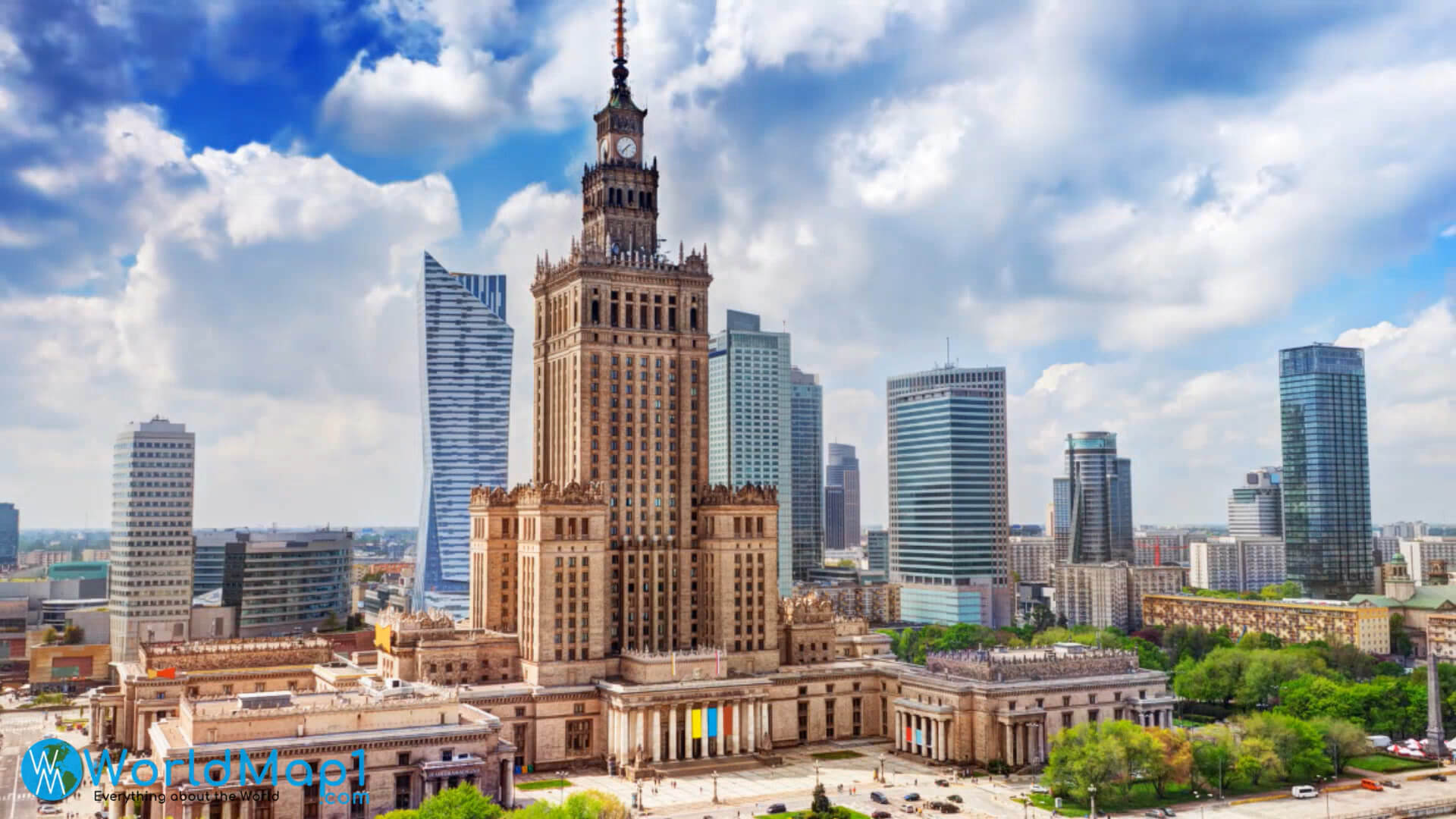 Varşova Şehir Merkezi Polonya